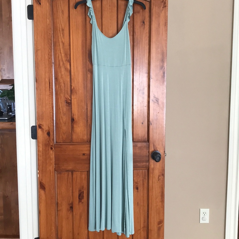 Forever 21 full length dress with slit